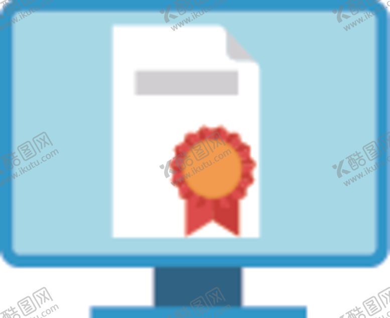 编号：20639010081809274032【酷图网】源文件下载-电脑荣誉证书