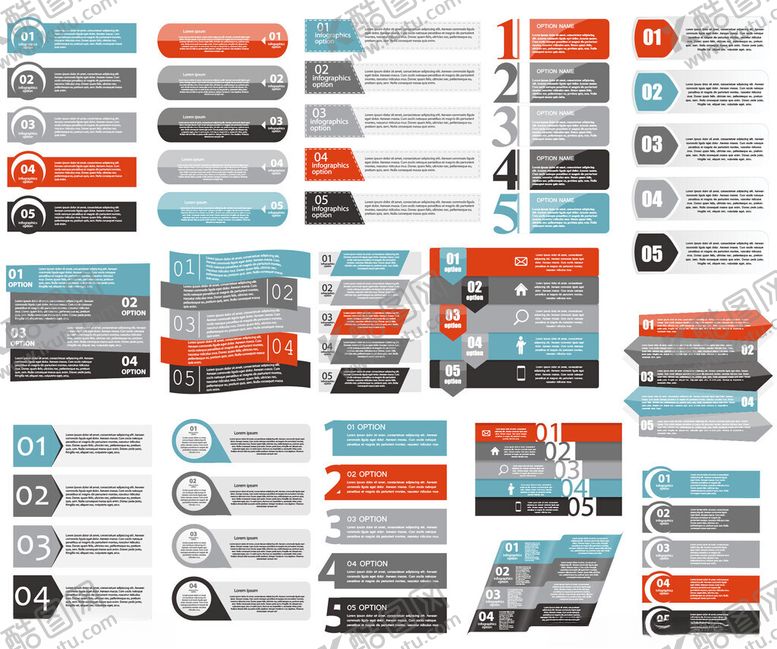 编号：18618811181122021353【酷图网】源文件下载-多样网页UI设计模板