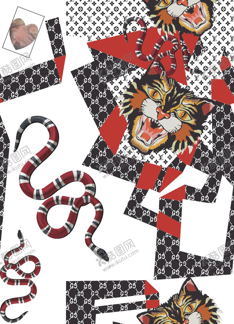 编号：41260710051835541493【酷图网】源文件下载-大牌数码印花