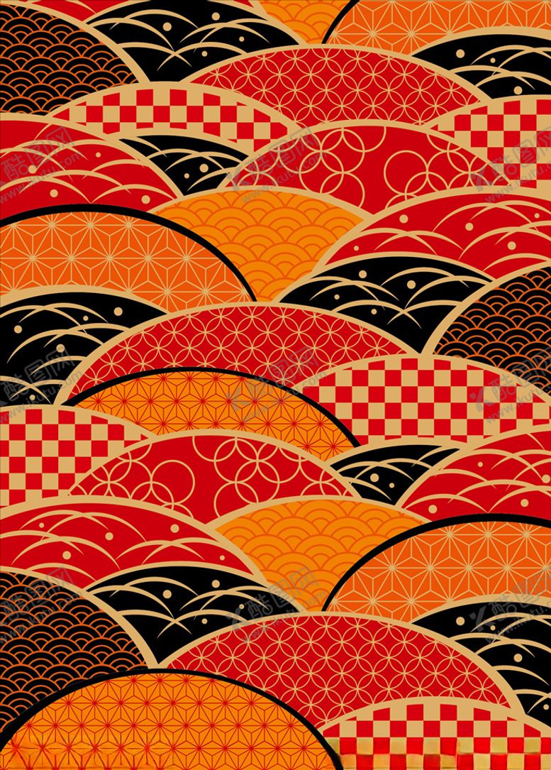 编号：67190909280455553969【酷图网】源文件下载-花纹背景