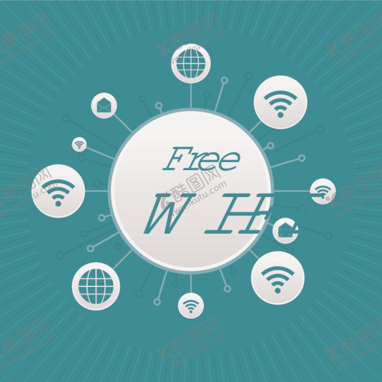 编号：65281005041914471074【酷图网】源文件下载-wifi图标信号标志