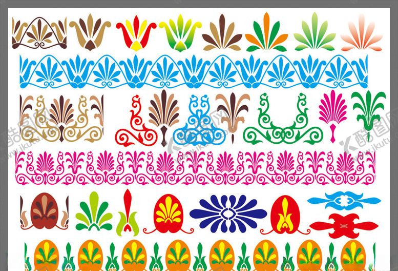 编号：48692010011205304433【酷图网】源文件下载-花边花纹角花