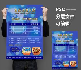 自煮火锅海报