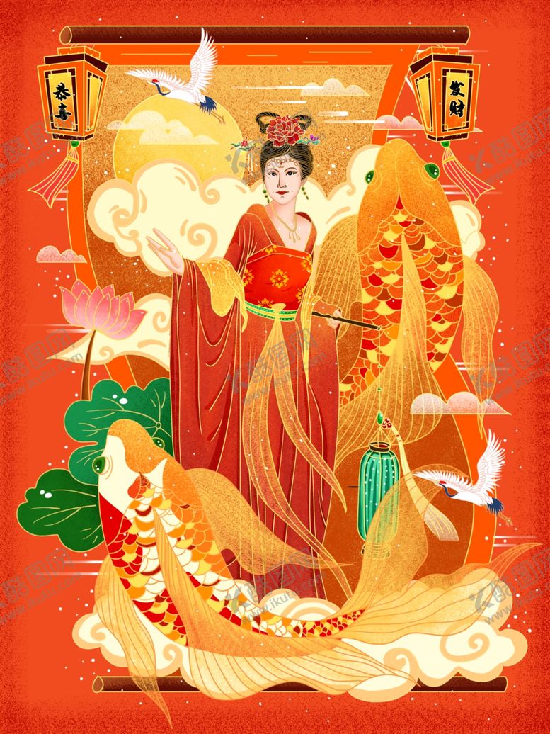 编号：89422306160654036477【酷图网】源文件下载-唐朝美女