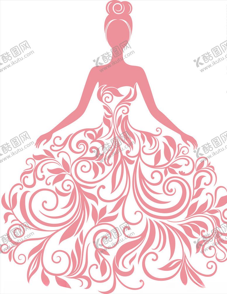 编号：78707110151659026532【酷图网】源文件下载-婚纱剪影