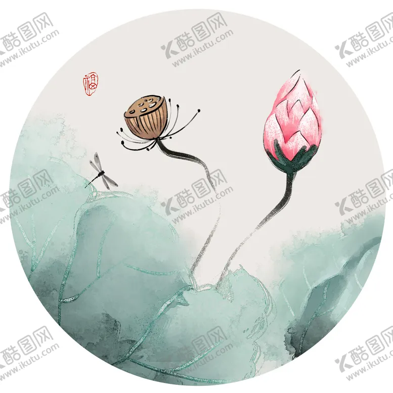编号：79526310031521460415【酷图网】源文件下载-圆形家具装饰画
