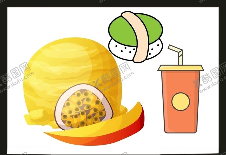 编号：48117905080905051486【酷图网】源文件下载-卡通美食餐饮