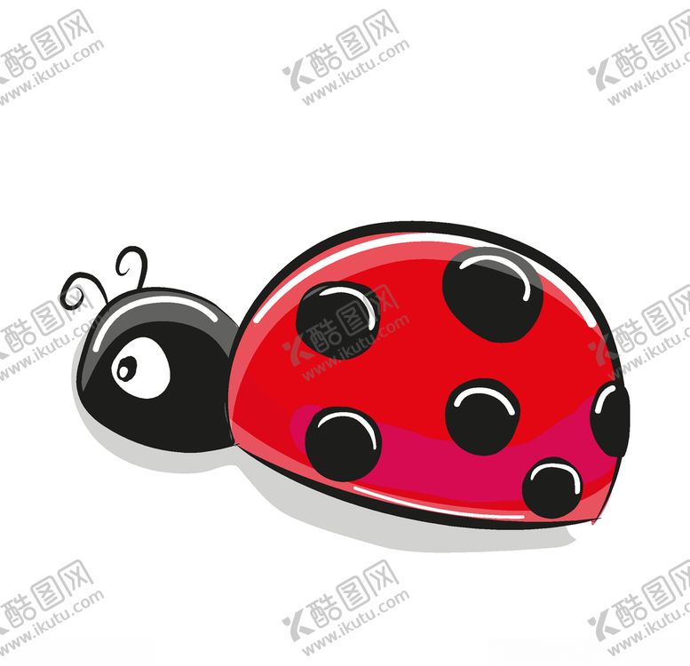 编号：80042105150149451115【酷图网】源文件下载-矢量卡通瓢虫