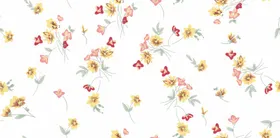 小碎花手绘数码设计印