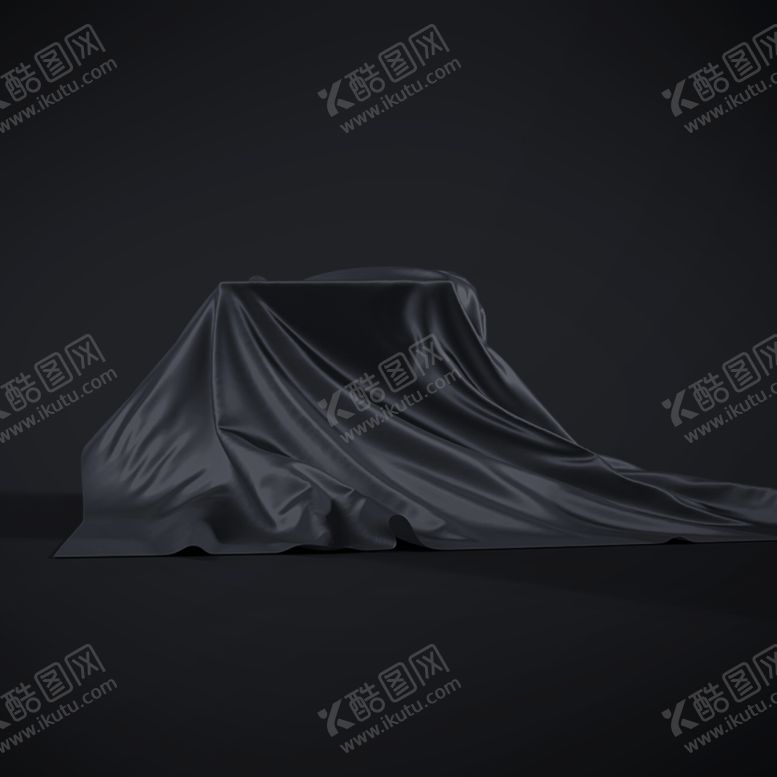 编号：10011806270137081285【酷图网】源文件下载-黑色桌布舞台物品展示柜