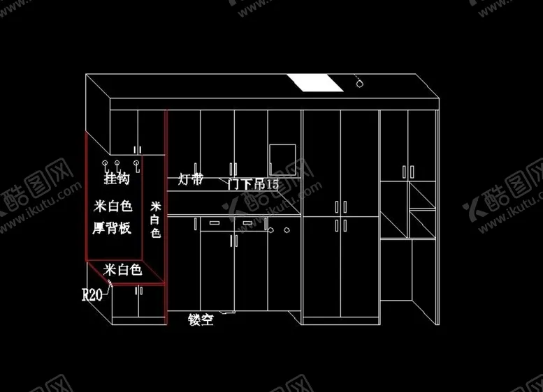 编号：14838706260910434335【酷图网】源文件下载-鞋柜设计