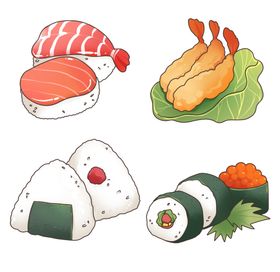 日本料理小图标