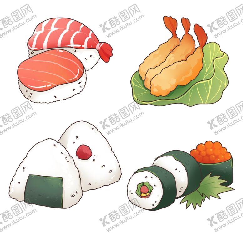 编号：24317506170225228233【酷图网】源文件下载-日本料理小图标