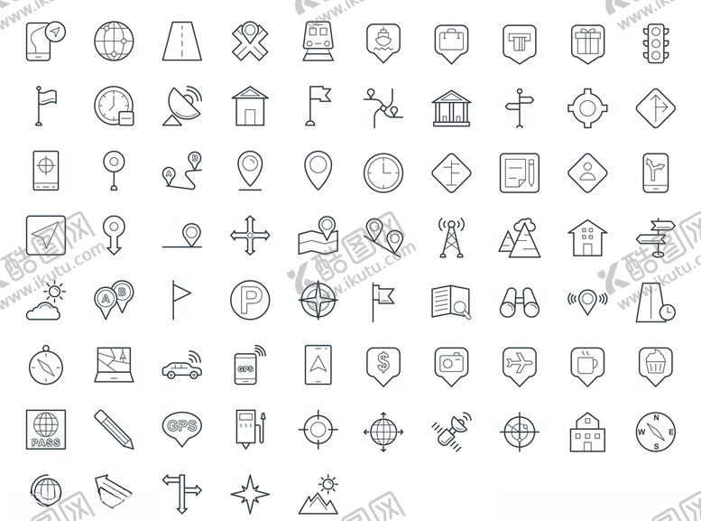 编号：12470609170624199613【酷图网】源文件下载-位置地理