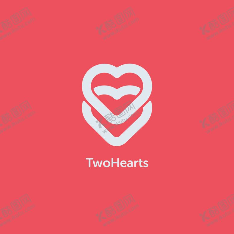 编号：14846810060845002796【酷图网】源文件下载-爱心标志