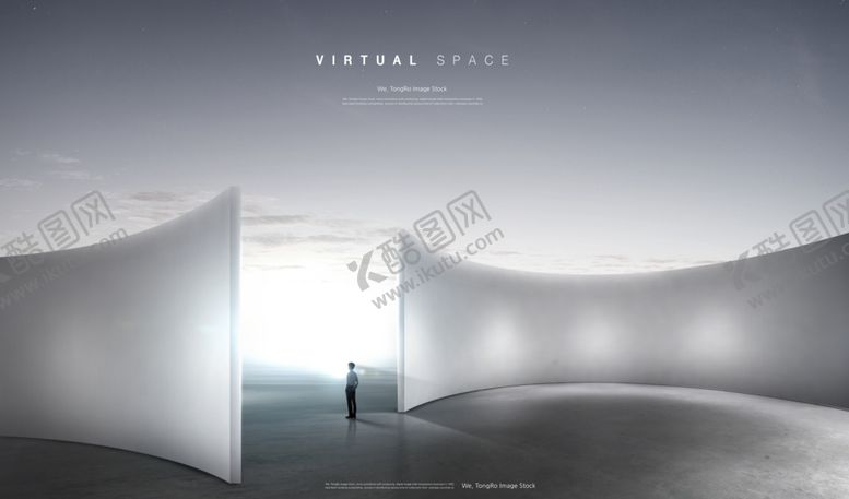 编号：96377310040808198653【酷图网】源文件下载-高级感大气简约空间海报