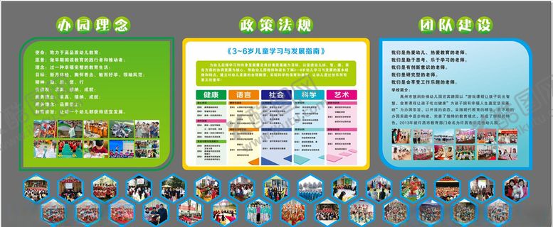 编号：20575510281210334209【酷图网】源文件下载-幼儿园文化墙