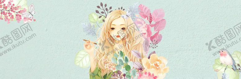 编号：33350903250439056616【酷图网】源文件下载-女神节背景