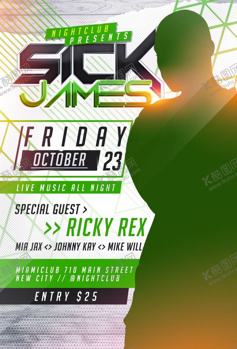 编号：29520210131554104431【酷图网】源文件下载-炫酷国外海报