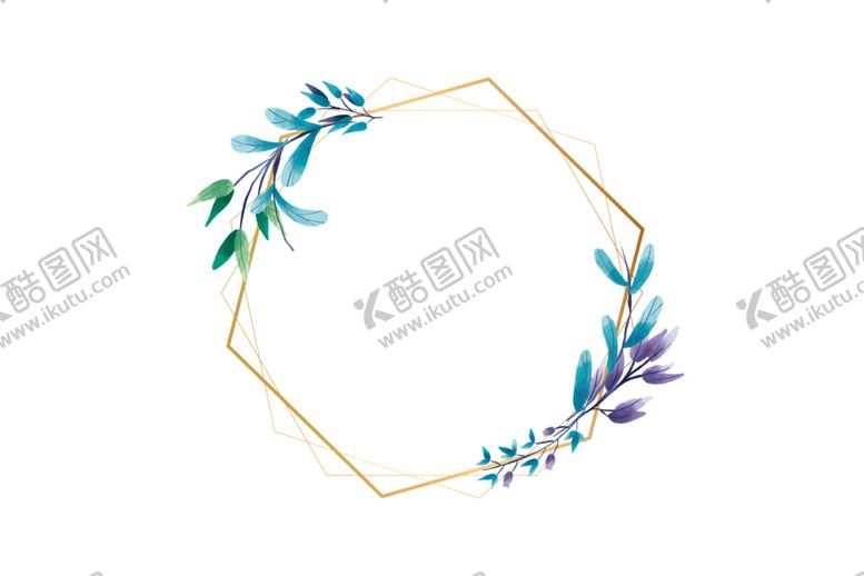 编号：41409805181639356173【酷图网】源文件下载-手绘花环