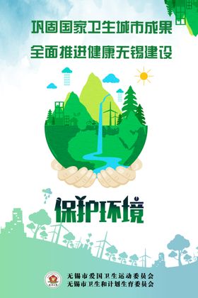 保护环境宣传海报