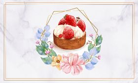 甜品师名片烘培师名片蛋糕店名片