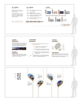 简约时尚房地产企业品牌墙文化走廊