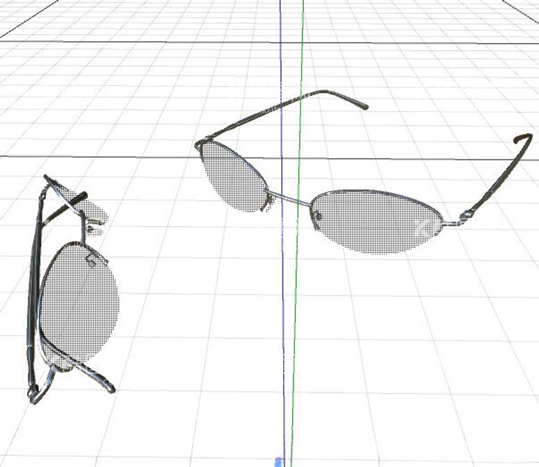 编号：76417012151825517179【酷图网】源文件下载-C4D模型眼镜