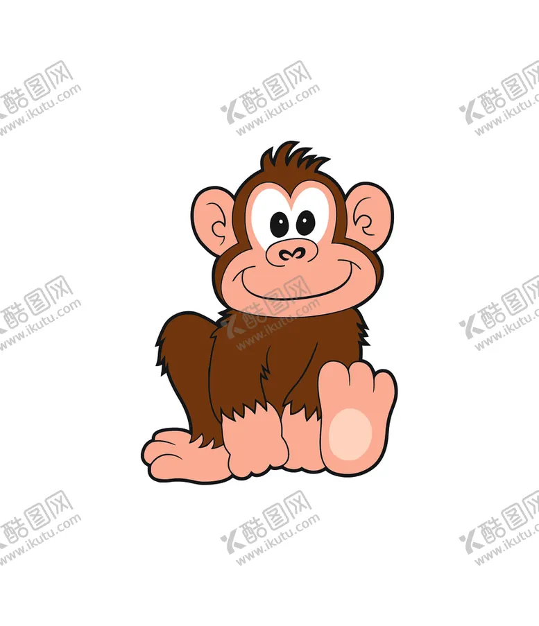 编号：57436110021738002140【酷图网】源文件下载-卡通猴子