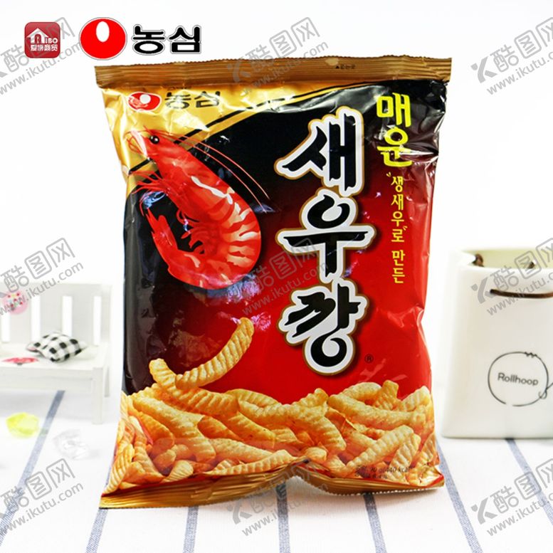 编号：22715810250535153496【酷图网】源文件下载-韩国农心辣味鲜虾条