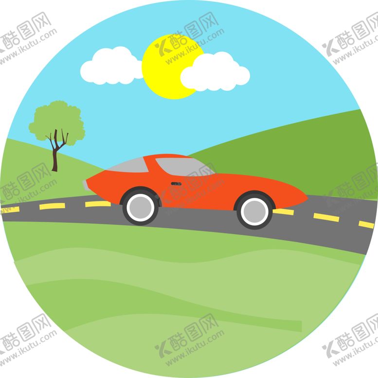 编号：48760310100245222626【酷图网】源文件下载-交通工具标志图形图标装饰素材