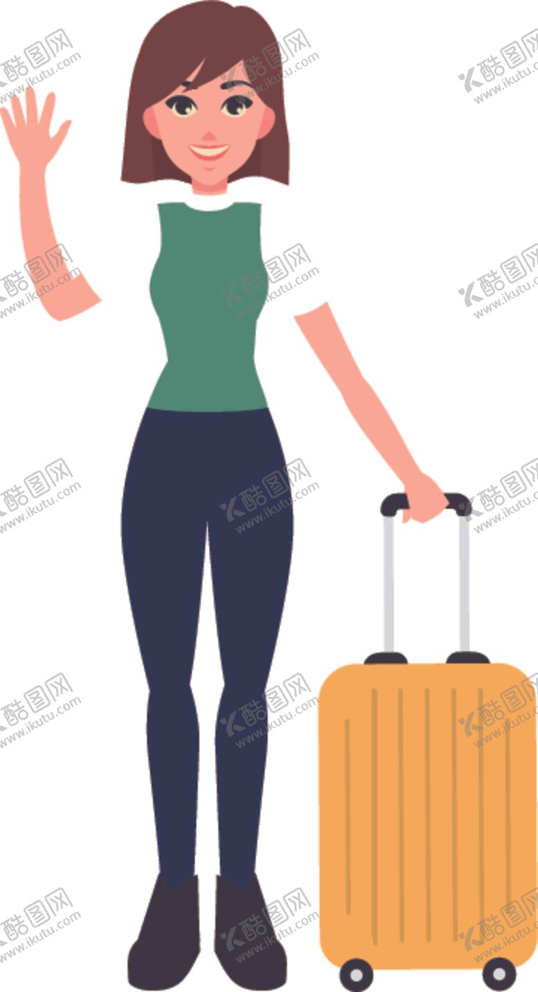 编号：79518007040601341234【酷图网】源文件下载-旅客