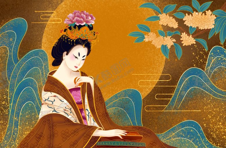 编号：20135404202123014585【酷图网】源文件下载-中国风插画