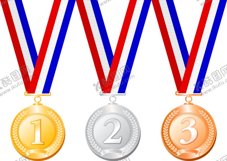 编号：48747210021012009466【酷图网】源文件下载-奖牌素材
