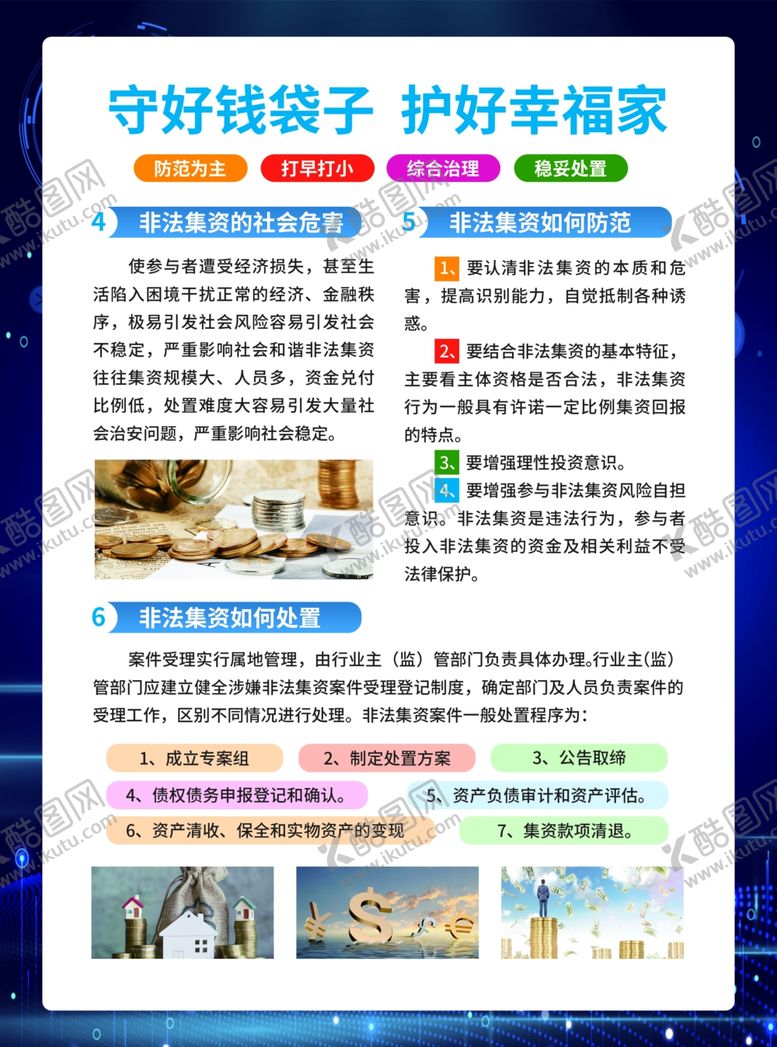 编号：59847211020843303445【酷图网】源文件下载-非法集资DM单页