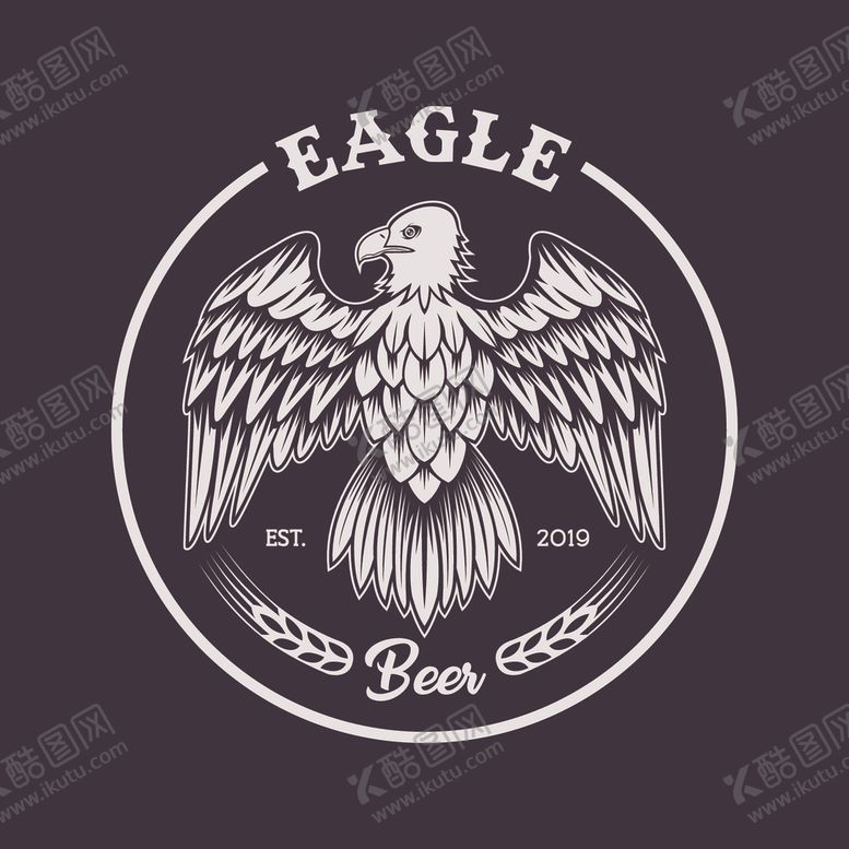 编号：93838309161534109086【酷图网】源文件下载-雄鹰LOGO