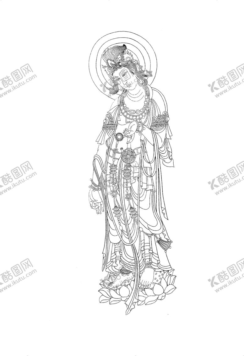 编号：21427607081014278558【酷图网】源文件下载-观音像