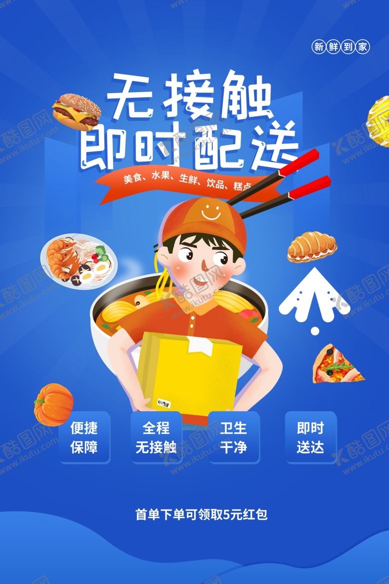 编号：54312801140930237035【酷图网】源文件下载-跑腿海报