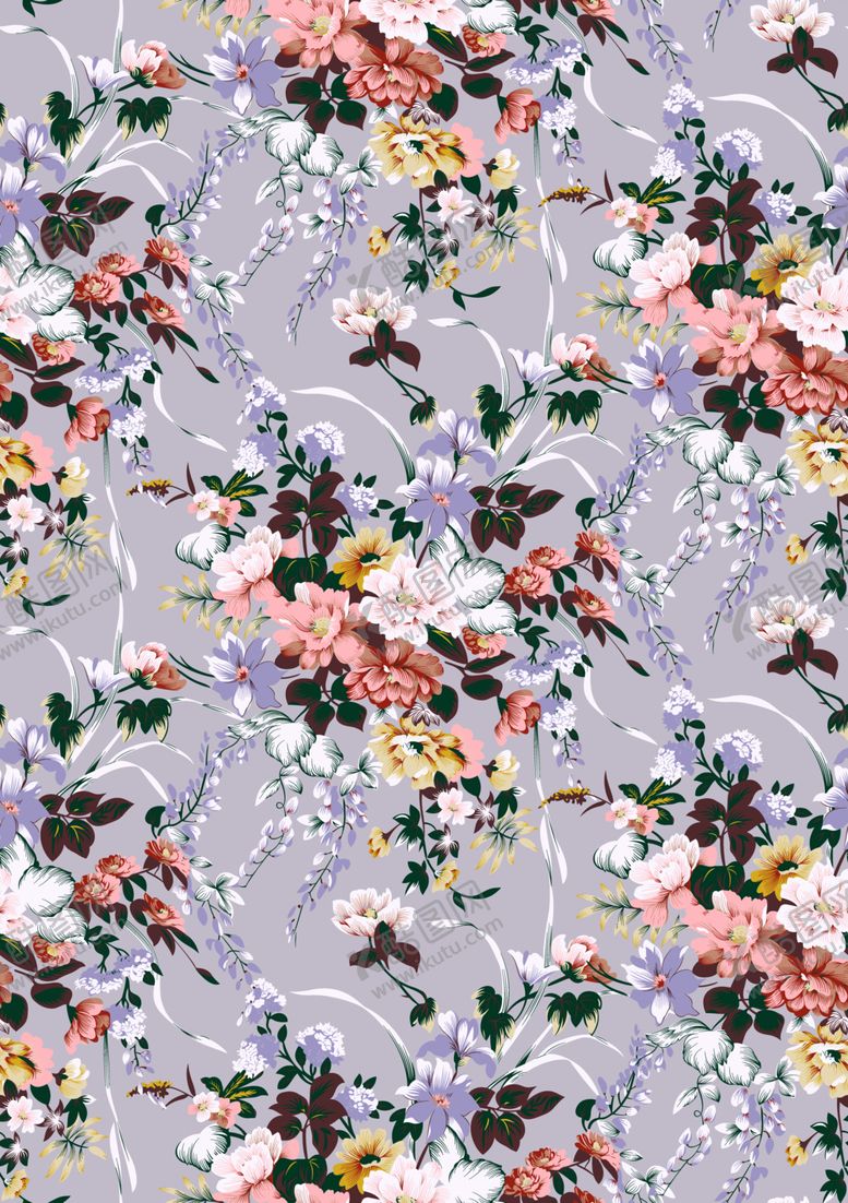 编号：10490209210438452678【酷图网】源文件下载-布匹印花