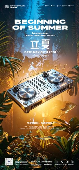 立夏节气酒吧音乐