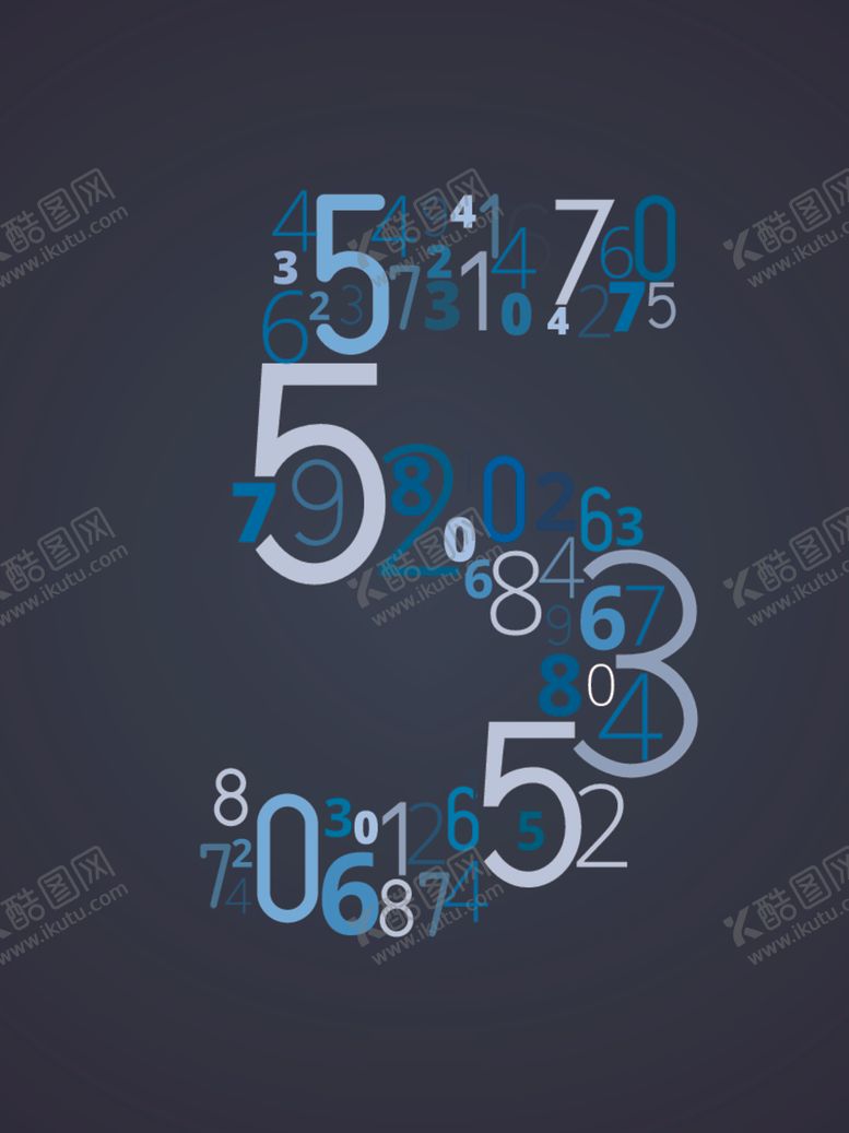 编号：95404510140142155232【酷图网】源文件下载-蓝色字体科技艺术字设计金星素材