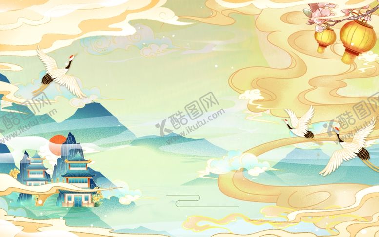 编号：26922512052023311315【酷图网】源文件下载-国潮背景