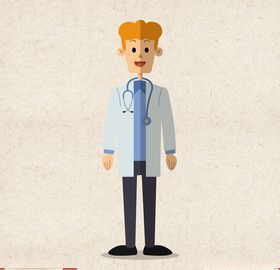 矢量人物扁平人物职业人物