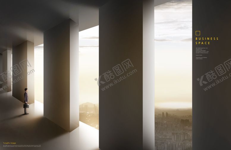 编号：91906809210020389078【酷图网】源文件下载-高级感大气简约空间海报