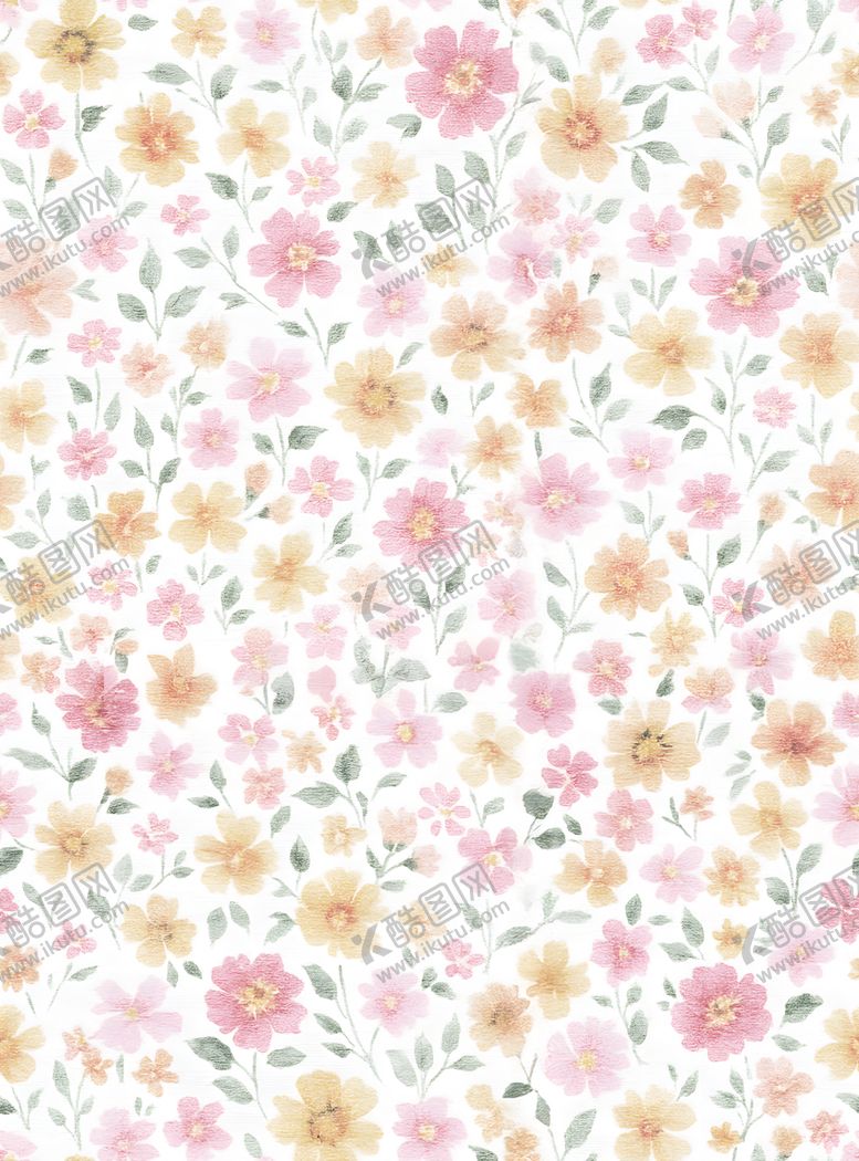 编号：94762704041747374552【酷图网】源文件下载-小碎花花卉图案背景图