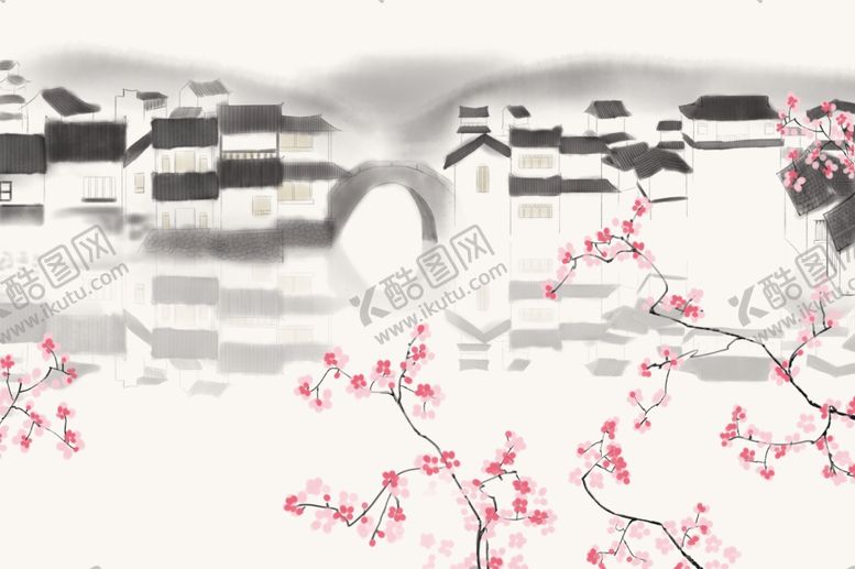 编号：60667810091859567488【酷图网】源文件下载-中国风山水背景