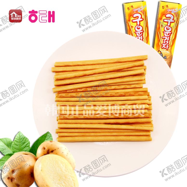 编号：54819810080503546004【酷图网】源文件下载-韩国海太烤薯棒27g