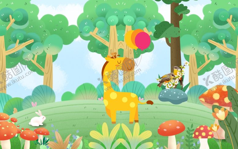 编号：40491909270748032649【酷图网】源文件下载-儿童背景墙