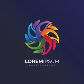 花朵图标识VI识志设计LOGO设计