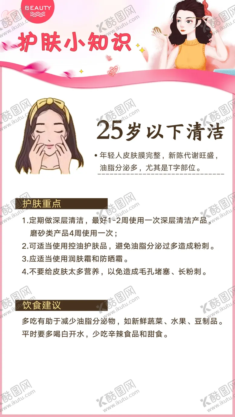 编号：42586309151028499750【酷图网】源文件下载-护肤小知识